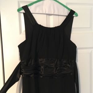 Black David’s Bridal Bridesmaid Dress